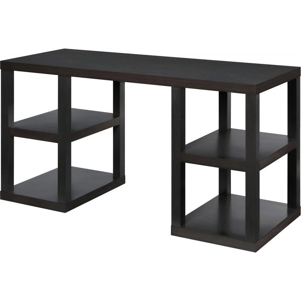 46 in. Rectangular Dark Brown Computer Desk by Ameriwood Home 2 46 in. Rectangular Dark Brown Computer Desk by Ameriwood Home - Image 2