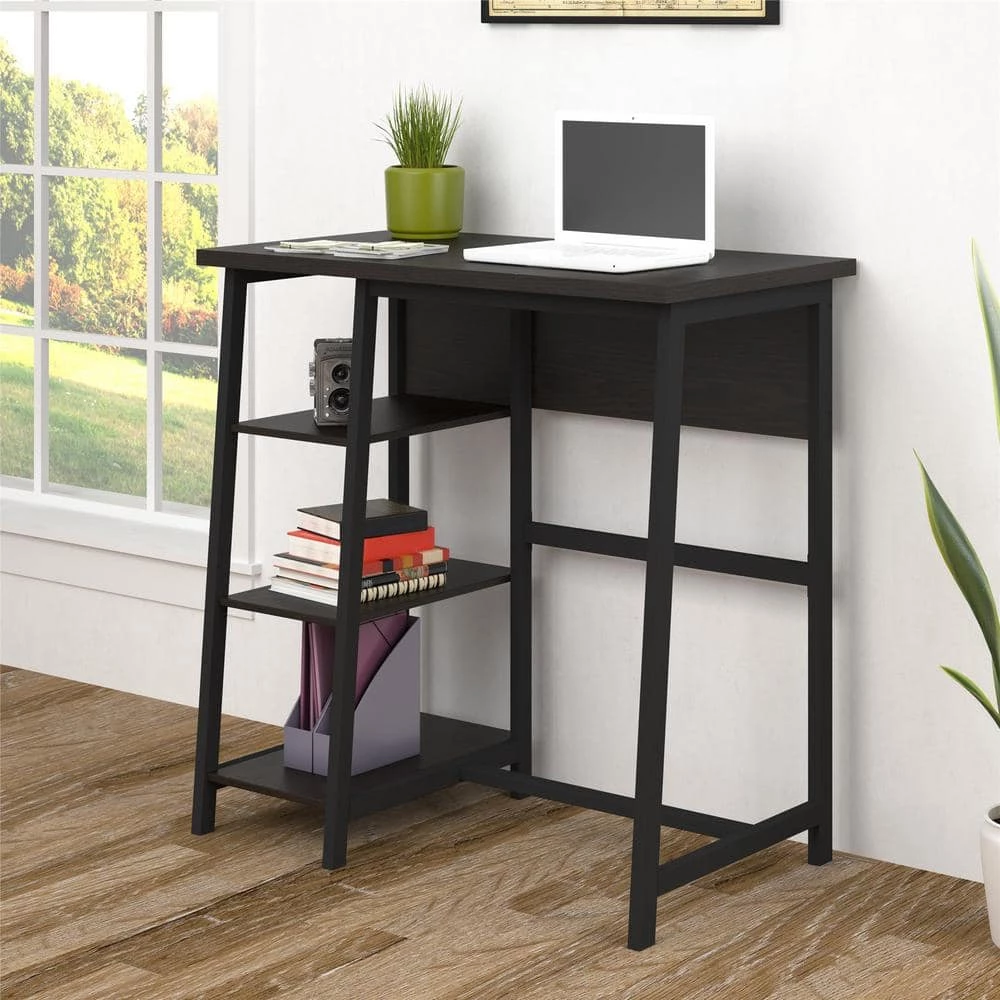 42 in. Rectangular Espresso Standing Desks with Storage by Ameriwood Home 7 42 in. Rectangular Espresso Standing Desks with Storage by Ameriwood Home - Image 7