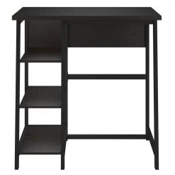 42 in. Rectangular Espresso Standing Desks with Storage by Ameriwood Home