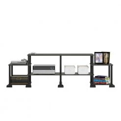 Crocker 76.38 in. Espresso TV Stand Fits TV's up to 50 in. by Ameriwood Home -Deals HOMESTYLES Store espresso ameriwood home tv stands hd03199 c3 1000