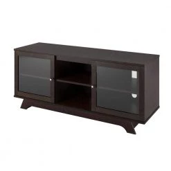 Privett 53.625 in. Espresso TV Stand for TVs up to 55 in. by Ameriwood Home