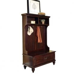 Bermuda Espresso Hall Tree by HOMESTYLES -Deals HOMESTYLES Store espresso homestyles hall trees 5542 49 c3 1000