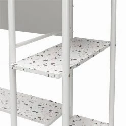 Hanley 35.9 in. Faux Terrazzo Standing Desk by Ameriwood Home -Deals HOMESTYLES Store faux terrazzo ameriwood home standing desks hd03003 77 1000