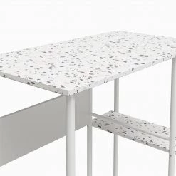 Hanley 35.9 in. Faux Terrazzo Standing Desk by Ameriwood Home -Deals HOMESTYLES Store faux terrazzo ameriwood home standing desks hd03003 fa 1000