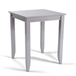 Linear Gray Square High Dining Table by HOMESTYLES