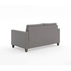 Dylan 56 in. Gray Upholstered 2 Seat Loveseat by HOMESTYLES -Deals HOMESTYLES Store gray homestyles loveseats 2001 20 fb02 1f 1000