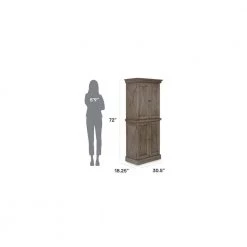 Mountain Lodge Gray Pantry by HOMESTYLES 12 Mountain Lodge Gray Pantry by HOMESTYLES -Deals HOMESTYLES Store gray homestyles pantry cabinets 5525 69 1f 1000