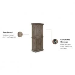 Mountain Lodge Gray Pantry by HOMESTYLES 11 Mountain Lodge Gray Pantry by HOMESTYLES -Deals HOMESTYLES Store gray homestyles pantry cabinets 5525 69 4f 1000