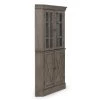 Mountain Lodge Gray Corner Cabinet by HOMESTYLES