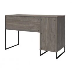 Pelham 47.6 in. Gray Oak Single Pedestal Desk by Ameriwood Home 13 Pelham 47.6 in. Gray Oak Single Pedestal Desk by Ameriwood Home -Deals HOMESTYLES Store gray oak ameriwood home computer desks hd11296 66 1000
