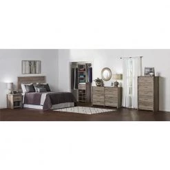 Amherst 6-Drawer Gray Oak Dresser by Ameriwood Home -Deals HOMESTYLES Store gray oak ameriwood home dressers 5758337com 44 1000