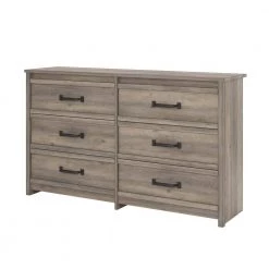 Amherst 6-Drawer Gray Oak Dresser by Ameriwood Home -Deals HOMESTYLES Store gray oak ameriwood home dressers 5758337com 4f 1000