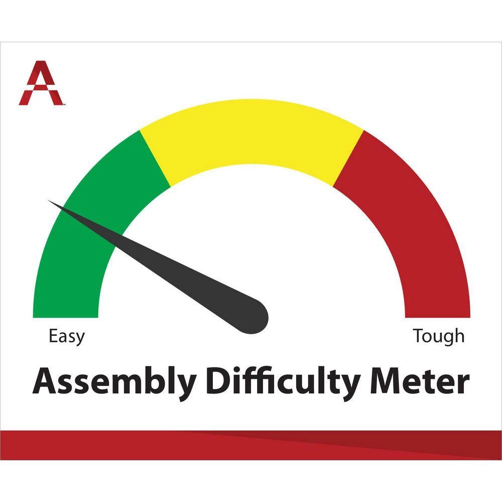 Mansfield Gray and White Peninsula Computer Desk by Ameriwood Home 7 Mansfield Gray and White Peninsula Computer Desk by Ameriwood Home - Image 7