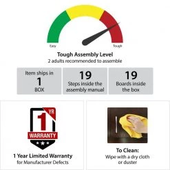 Adrian Ivory Oak Storage Cabinet by Ameriwood Home -Deals HOMESTYLES Store ivory oak ameriwood home accent cabinets hd34928 44 1000