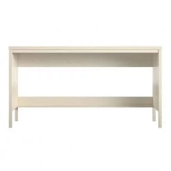Leeland 67.7 in. Ivory Oak and Faux Rattan Console Table by Ameriwood Home