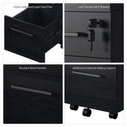 3-Drawer Zeetah Light Brown Oak File Cabinet by Ameriwood Home 11 3-Drawer Zeetah Light Brown Oak File Cabinet by Ameriwood Home -Deals HOMESTYLES Store light brown ameriwood home file cabinets hd03358 44 1000