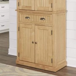 Nantucket Maple Food Pantry by HOMESTYLES -Deals HOMESTYLES Store maple homestyles pantry cabinets 5055 69 1f 1000