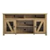 Macona 60 in. Natural Particle Board TV Stand Fits TVs Up to 60 in. with Cable Management by Ameriwood Home