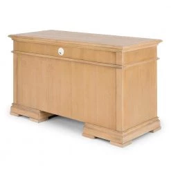 Manor House 56 in. Natural Wood 7-Drawer Pedestal Executive Desk by HOMESTYLES -Deals HOMESTYLES Store natural homestyles executive desks 5504 18 44 1000