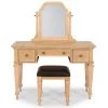 Manor House Natural Vanity and Bench Set by HOMESTYLES