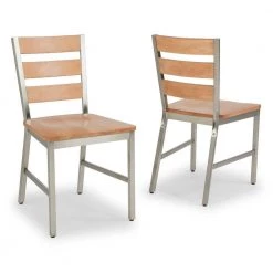 Manor House Natural Dining Chair (Set of 2) by HOMESTYLES -Deals HOMESTYLES Store natural whitewashed homestyles dining chairs 5618 80 44 1000