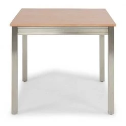 Sheffield Natural White Washed Square Dining Table by HOMESTYLES