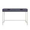Wardlaw 47.63 Navy Desk with 2-Drawers by Ameriwood Home