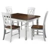 Monarch 5-Piece Oak Rectangular Dining Room Set by HOMESTYLES