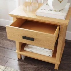 Oak Park 1-Drawer Oak Closed Storage Nightstand by HOMESTYLES 19 Oak Park 1-Drawer Oak Closed Storage Nightstand by HOMESTYLES -Deals HOMESTYLES Store oak homestyles nightstands 5910 42c fa 1000
