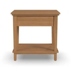 Oak Park 1-Drawer Oak Open Storage Nightstand by HOMESTYLES -Deals HOMESTYLES Store oak homestyles nightstands 5910 42o 4f 1000