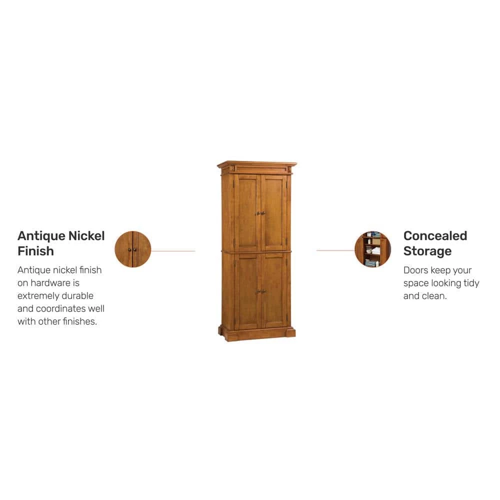 Distressed Oak Pantry by HOMESTYLES 6 Distressed Oak Pantry by HOMESTYLES - Image 6