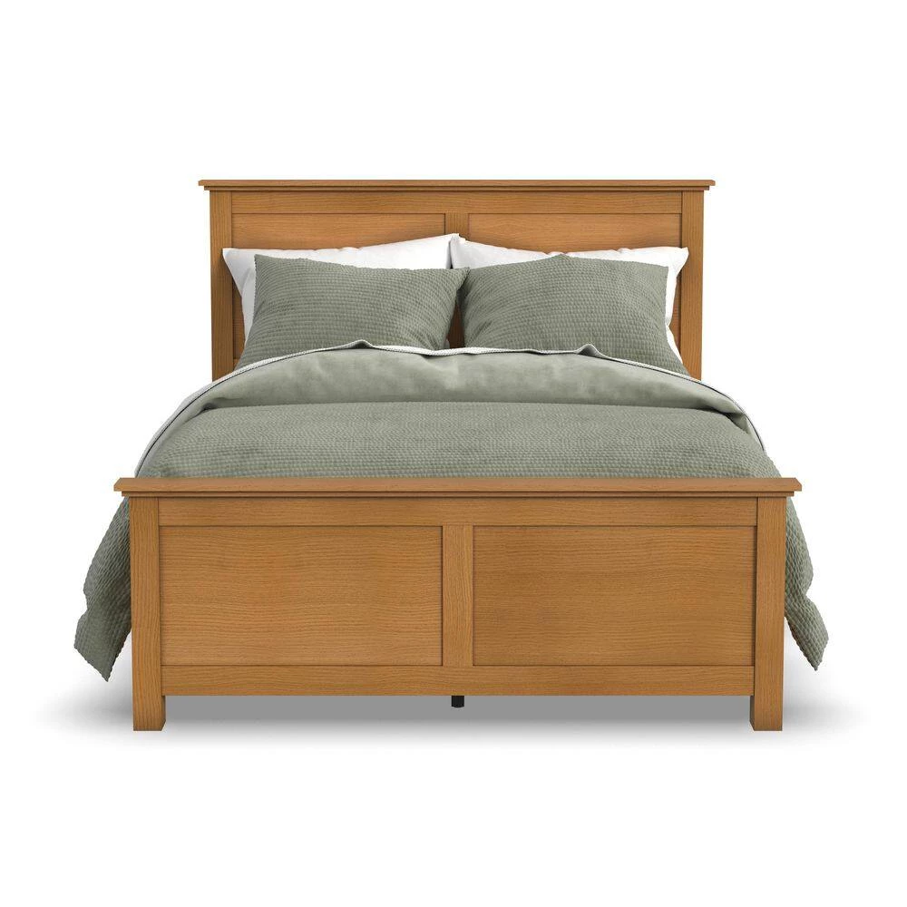 Oak Park 2-Piece Oak Queen Bedroom Set by HOMESTYLES 5 Oak Park 2-Piece Oak Queen Bedroom Set by HOMESTYLES - Image 5