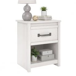 Amherst Ivory Oak Nightstand by Ameriwood Home -Deals HOMESTYLES Store off white ameriwood home nightstands hd20040 1f 1000