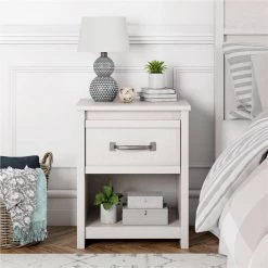 Amherst Ivory Oak Nightstand by Ameriwood Home -Deals HOMESTYLES Store off white ameriwood home nightstands hd20040 31 1000