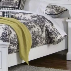 Naples 3-Piece White Queen Bedroom Set by HOMESTYLES -Deals HOMESTYLES Store off white homestyles bedroom sets 5530 5014 1f 1000