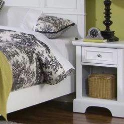 Naples 3-Piece White Queen Bedroom Set by HOMESTYLES -Deals HOMESTYLES Store off white homestyles bedroom sets 5530 5014 44 1000