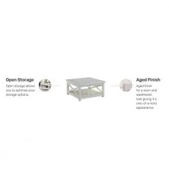 Seaside 36 in. White Medium Rectangle Wood Coffee Table with Shelf by HOMESTYLES 10 Seaside 36 in. White Medium Rectangle Wood Coffee Table with Shelf by HOMESTYLES -Deals HOMESTYLES Store off white homestyles coffee tables 5523 21 c3 1000