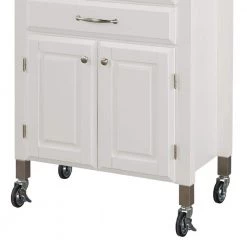 Dolly Madison White Kitchen Cart with Natural Wood Top by HOMESTYLES 13 Dolly Madison White Kitchen Cart with Natural Wood Top by HOMESTYLES -Deals HOMESTYLES Store off white homestyles kitchen carts 4509 95 4f 1000