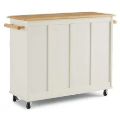 Dolly Madison Off-White Kitchen Cart with Natural Wood Top by HOMESTYLES 14 Dolly Madison Off-White Kitchen Cart with Natural Wood Top by HOMESTYLES -Deals HOMESTYLES Store off white homestyles kitchen carts 4529 95 40 1000