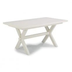 Seaside Lodge White Dining Table by HOMESTYLES