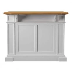 Americana White Kitchen Island with Seating by HOMESTYLES -Deals HOMESTYLES Store off white homestyles kitchen islands 5002 948 1d 1000