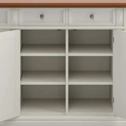 Americana White Kitchen Island with Seating by HOMESTYLES -Deals HOMESTYLES Store off white homestyles kitchen islands 5002 948 4f 1000