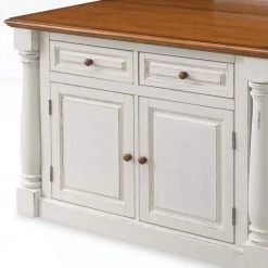 Monarch White Kitchen Island With Seating by HOMESTYLES 16 Monarch White Kitchen Island With Seating by HOMESTYLES -Deals HOMESTYLES Store off white homestyles kitchen islands 5020 948 1f 1000