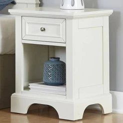 Naples 1-Drawer Off-White Night Stand 24 in. x 18 in. x 16 in. by HOMESTYLES 8 Naples 1-Drawer Off-White Night Stand 24 in. x 18 in. x 16 in. by HOMESTYLES -Deals HOMESTYLES Store off white homestyles nightstands 5530 42 4f 1000
