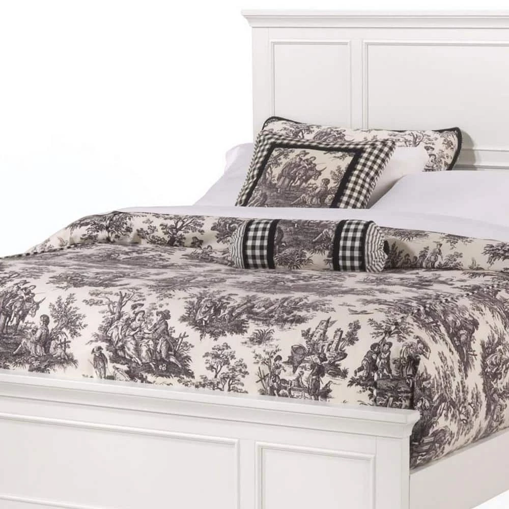 Naples Off-White Queen Bed by HOMESTYLES 3 Naples Off-White Queen Bed by HOMESTYLES - Image 3