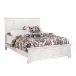 Naples Off-White Queen Bed by HOMESTYLES