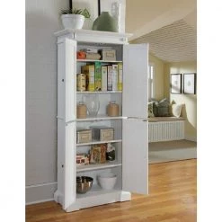 Americana Pantry in White by HOMESTYLES 21 Americana Pantry in White by HOMESTYLES -Deals HOMESTYLES Store off white homestyles pantry cabinets 5004 692 d4 1000