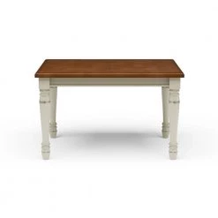 Monarch Rubbed White Dining Table by HOMESTYLES