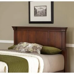 Aspen Rustic Cherry Queen/Full Headboard by HOMESTYLES -Deals HOMESTYLES Store rustic cherry homestyles headboards 5520 501 31 1000