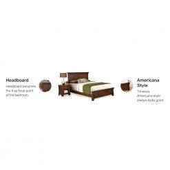 Aspen Rustic Cherry Queen/Full Headboard by HOMESTYLES -Deals HOMESTYLES Store rustic cherry homestyles headboards 5520 501 c3 1000